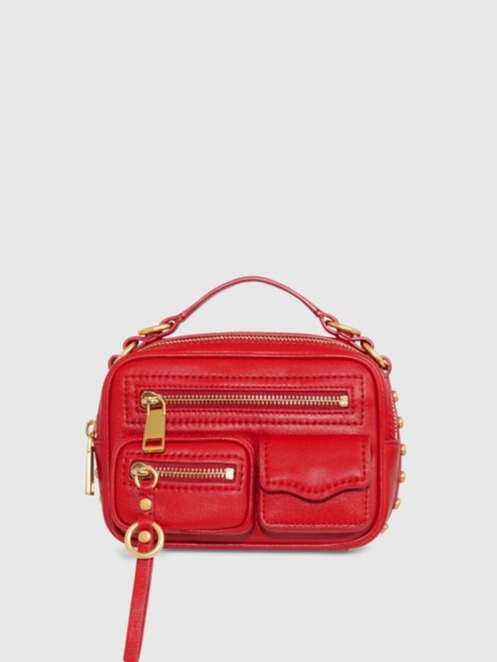 Rebecca Minkoff Jett Mini Boxy Leather Crossbody